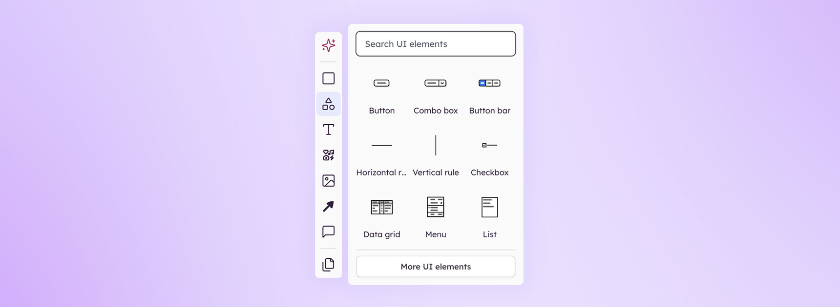 Balsamiq UI elements