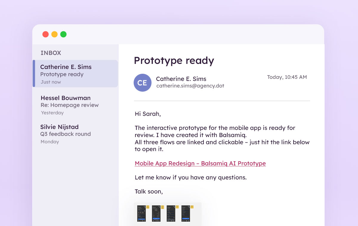 Win the next project with Balsamiq