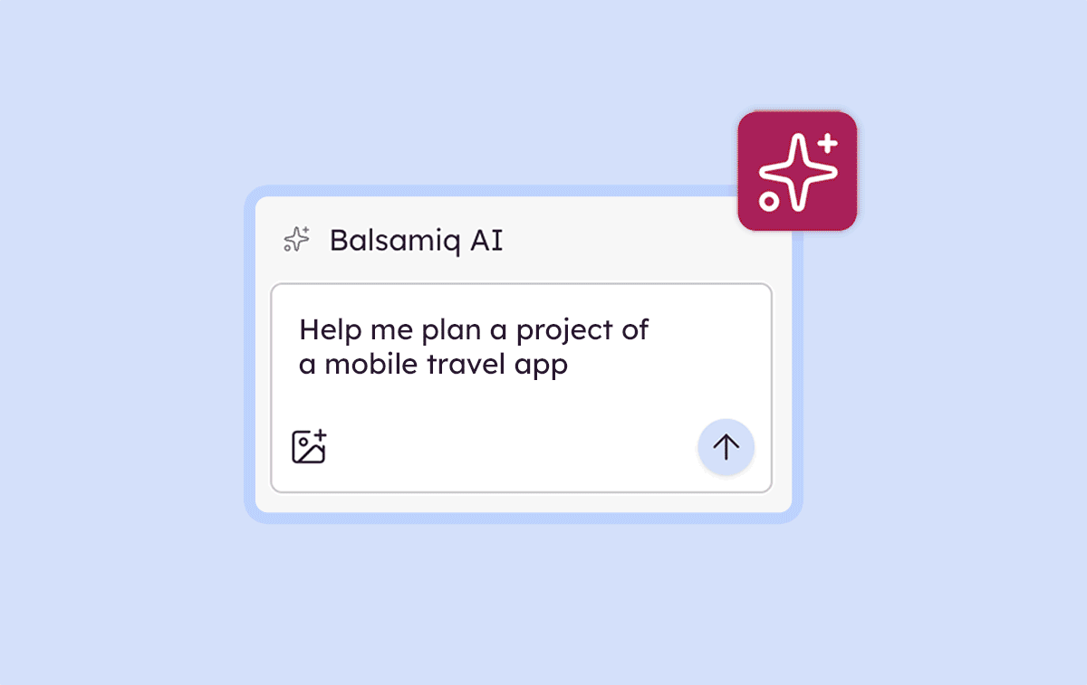 Prompt and generate prototypes with Balsamiq AI