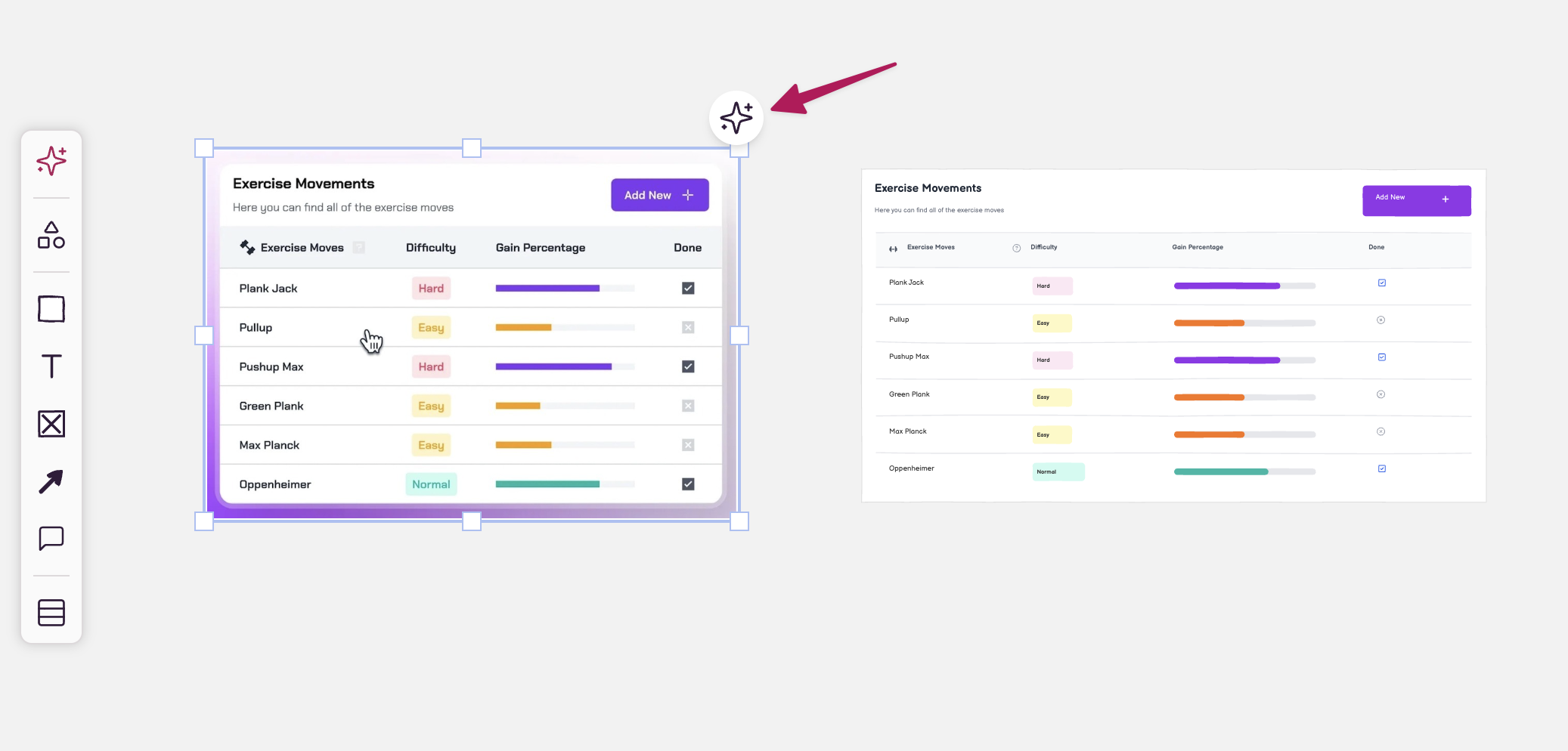 Converting an image into a wireframe